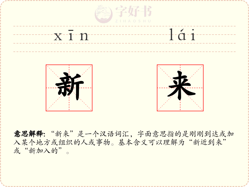 新来
