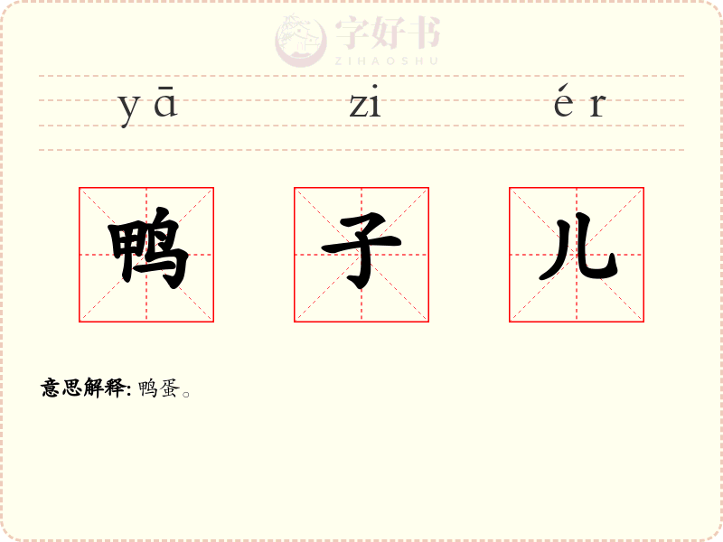 鸭子儿