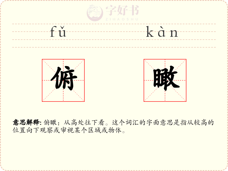 俯瞰