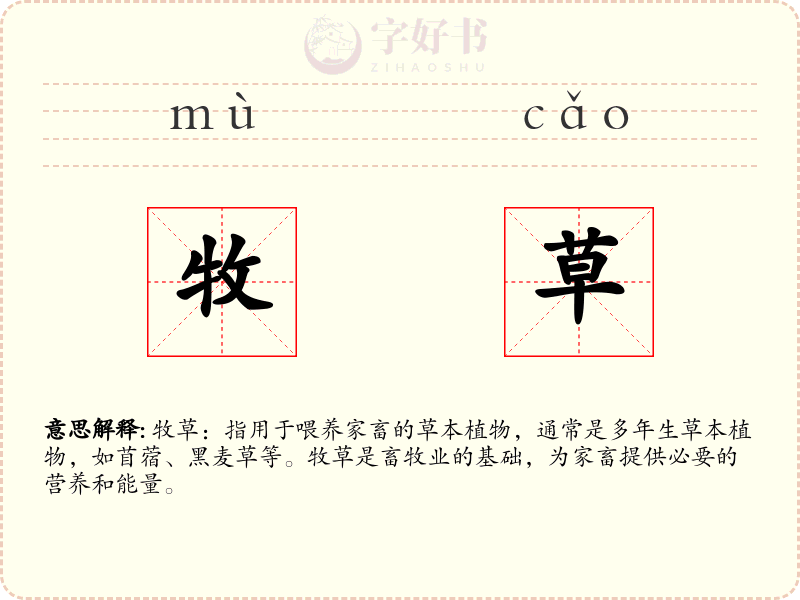牧草