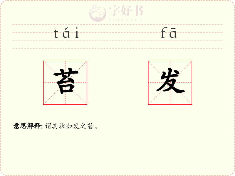 苔发