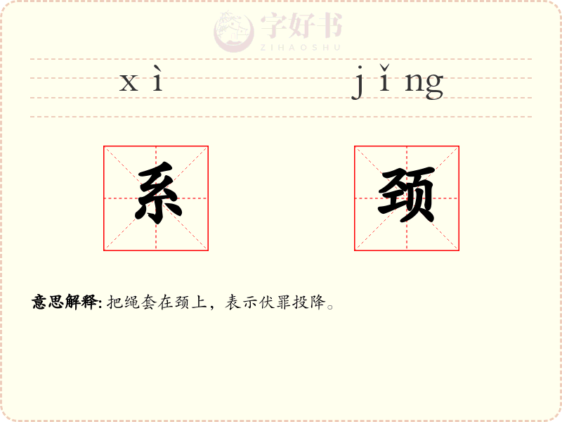 系颈