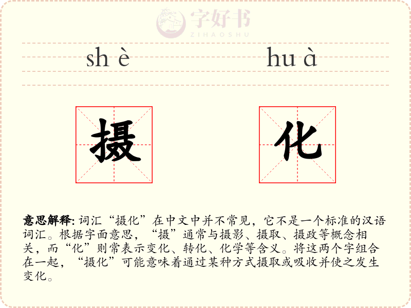 摄化