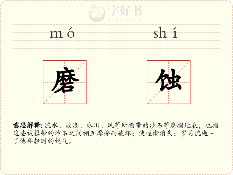磨蚀