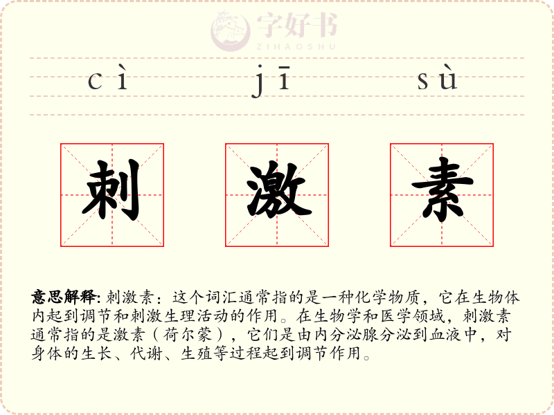 刺激素