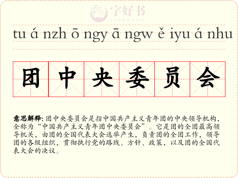 团中央委员会