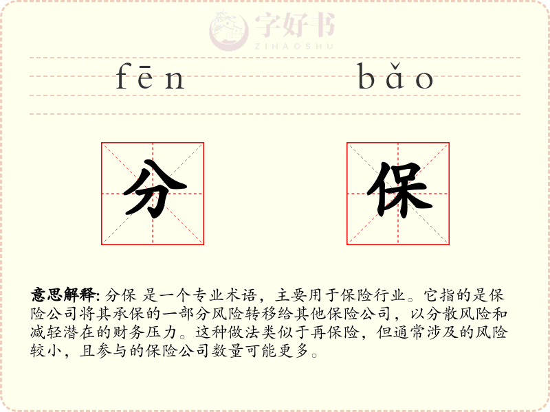 分保