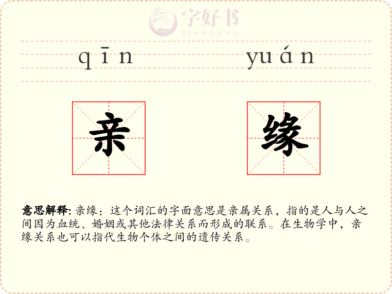 亲缘