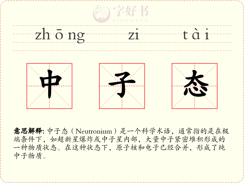 中子态