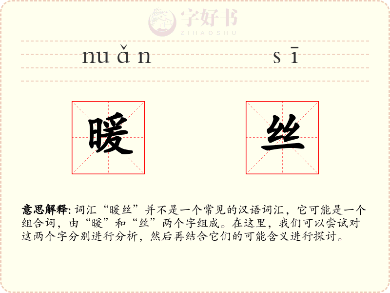 暖丝