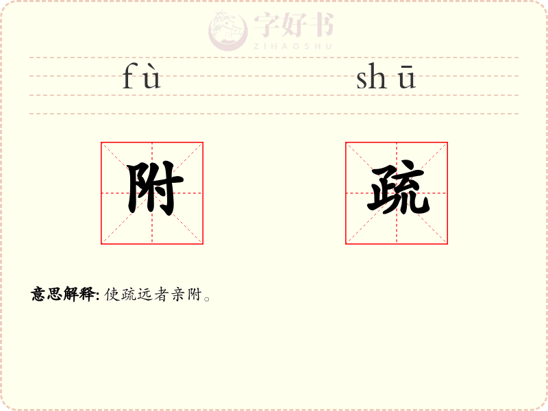 附疏