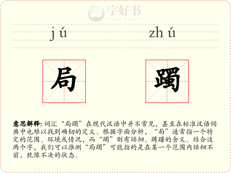 局躅