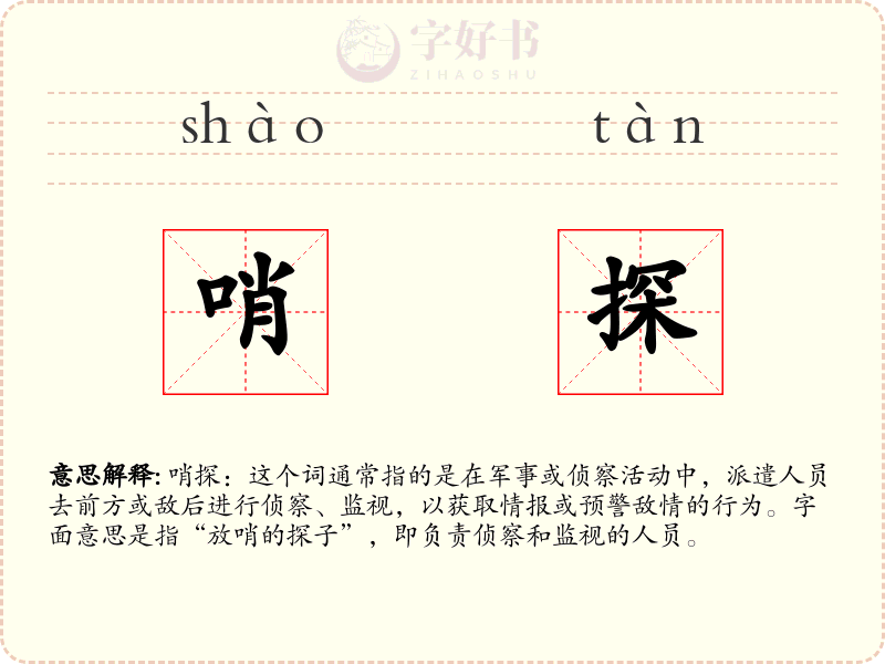 哨探