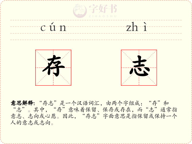 存志