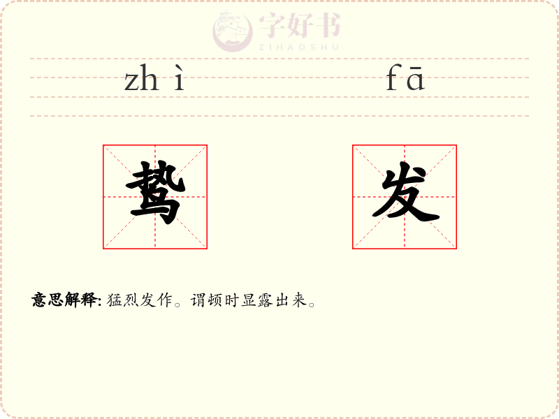 鸷发