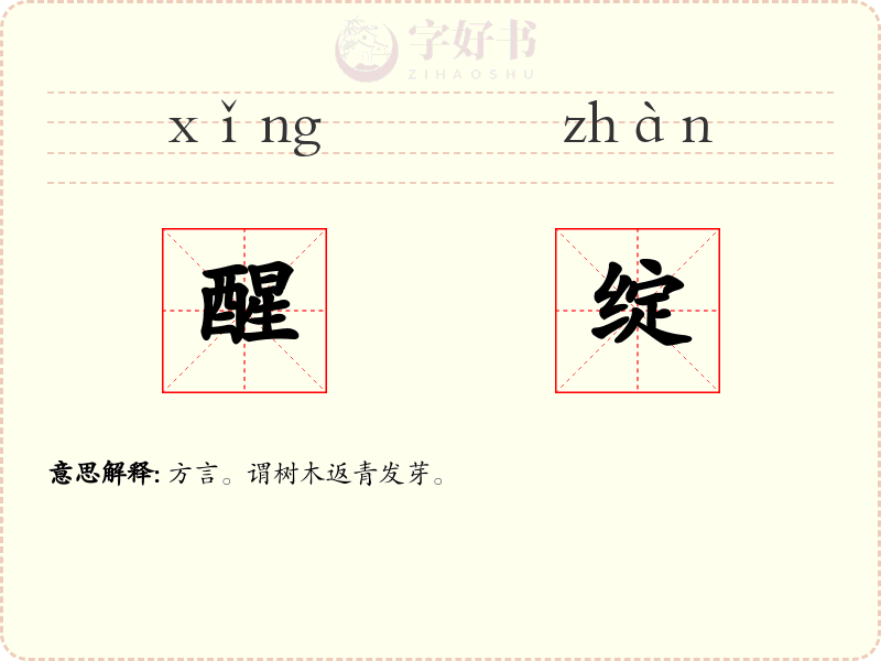 醒绽