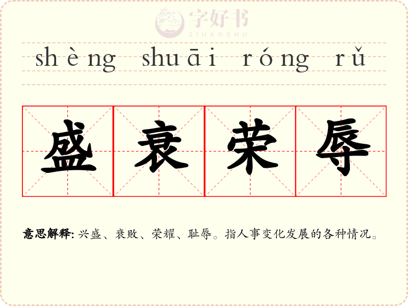 盛衰荣辱