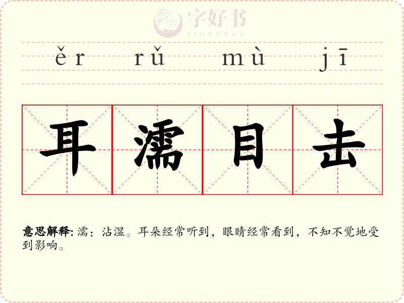 耳濡目击