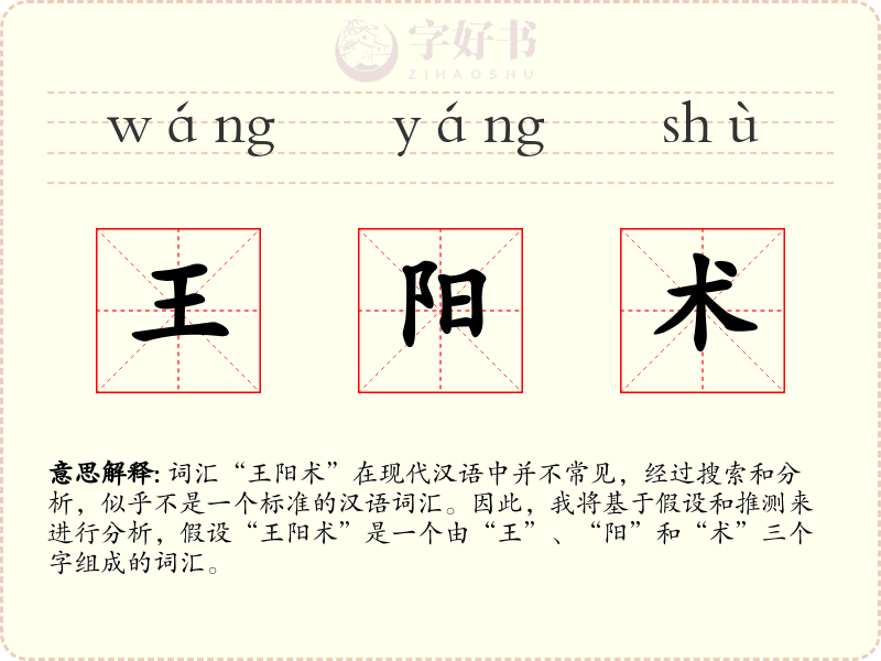 王阳术