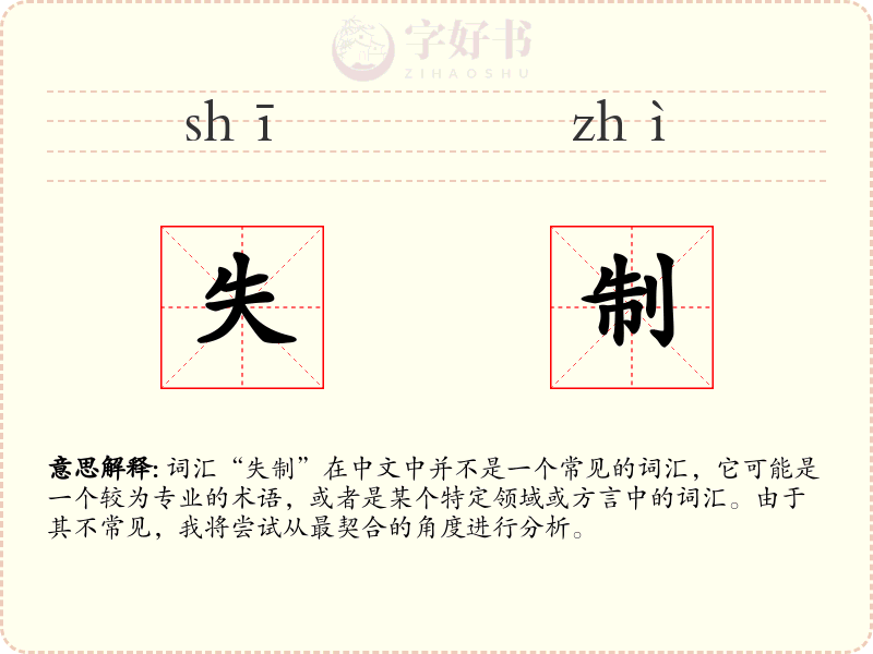 失制