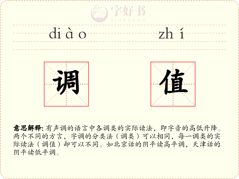 调值