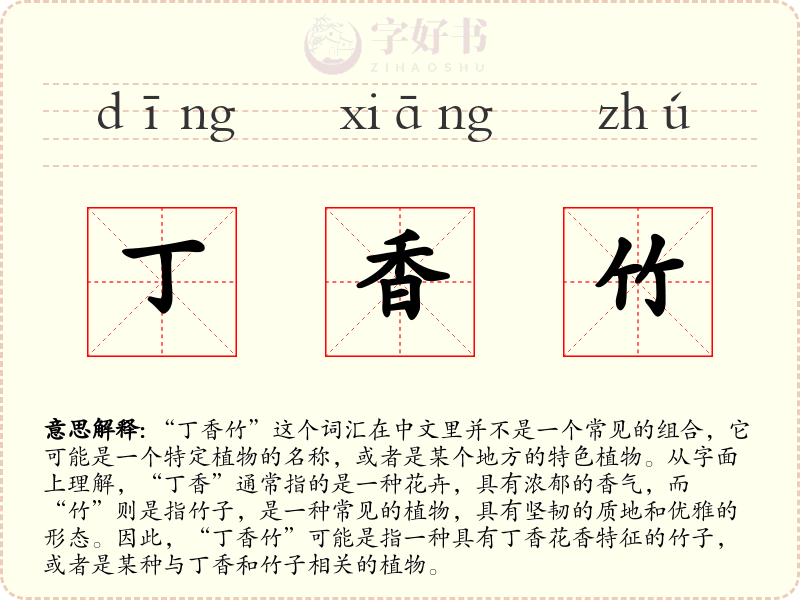 丁香竹