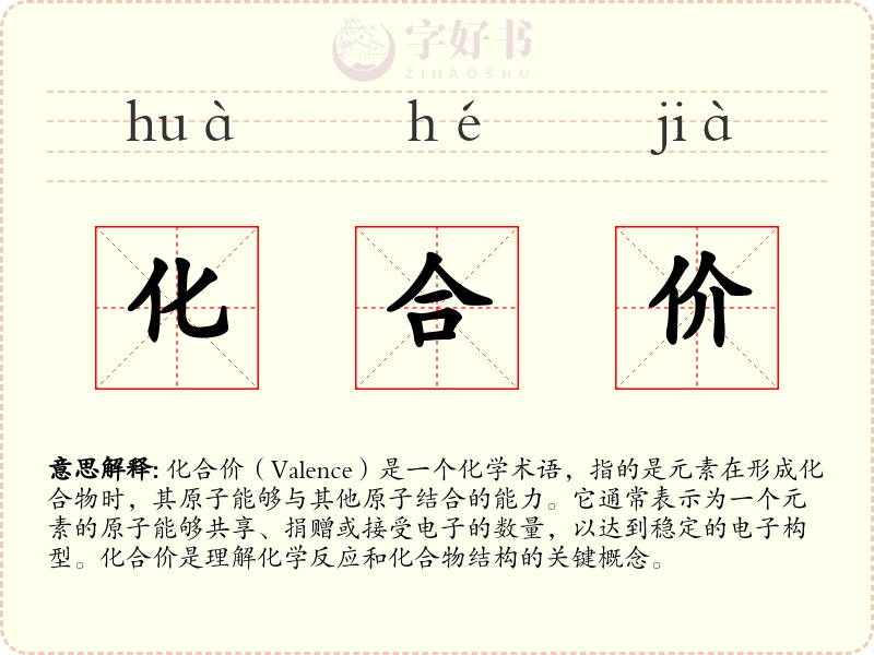 化合价
