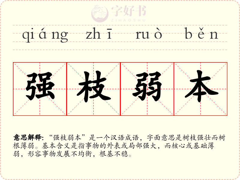 强枝弱本