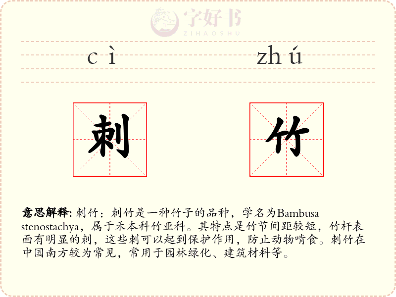 刺竹