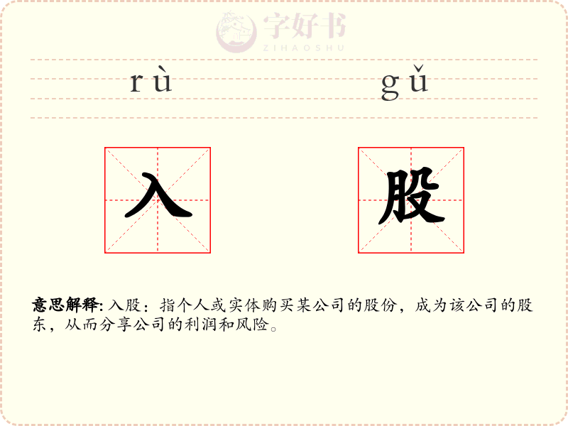 入股