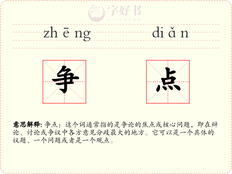 争点