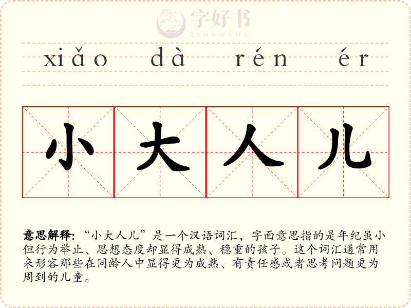 小大人儿