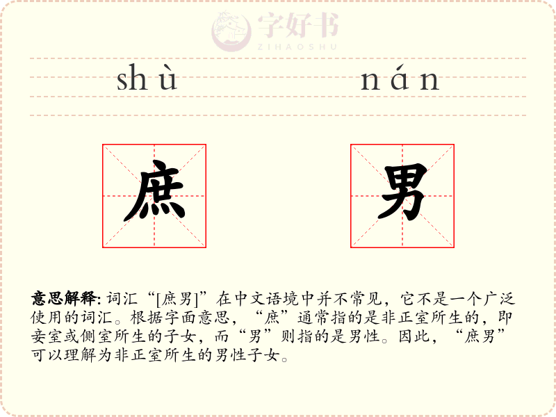 庶男