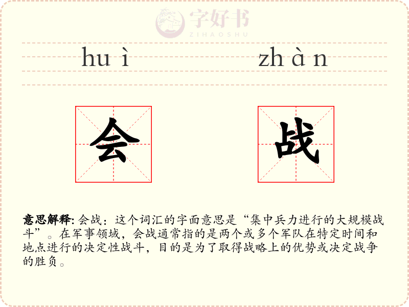 会战