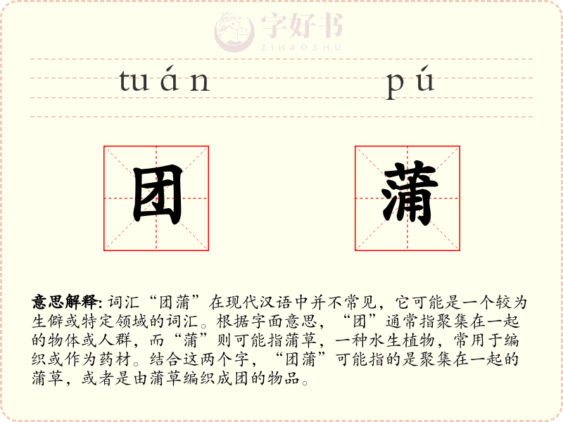 团蒲