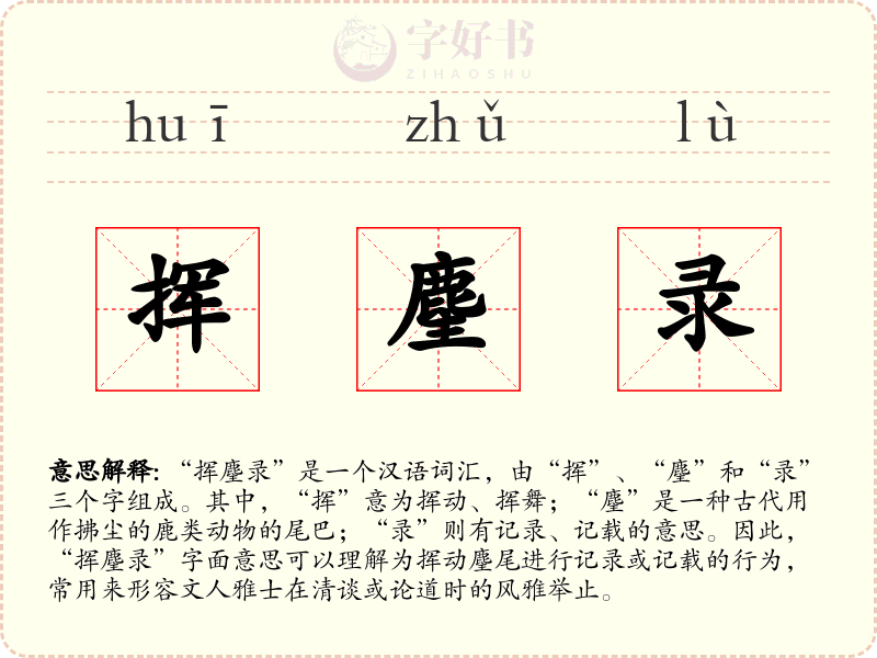 挥麈录
