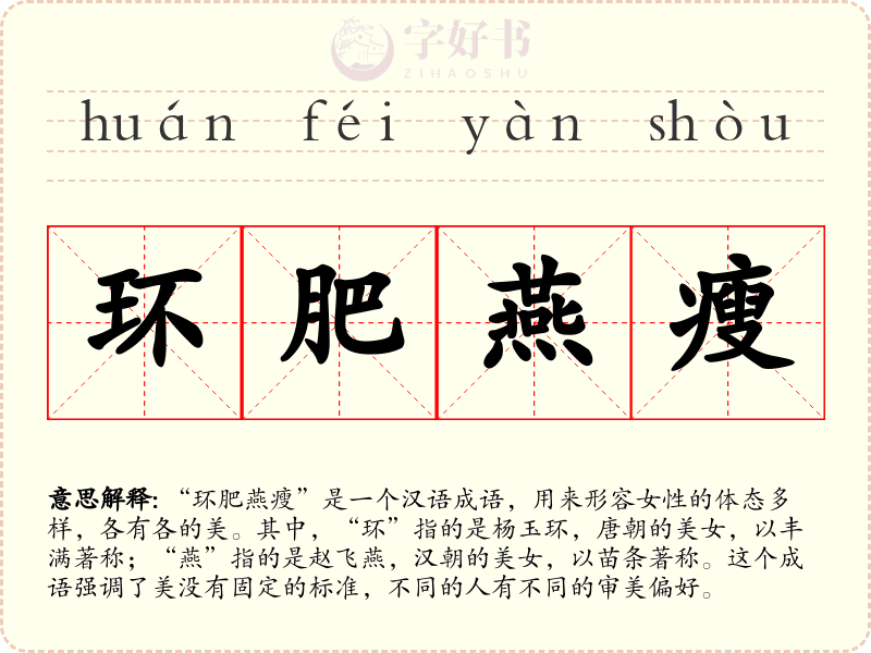 环肥燕瘦