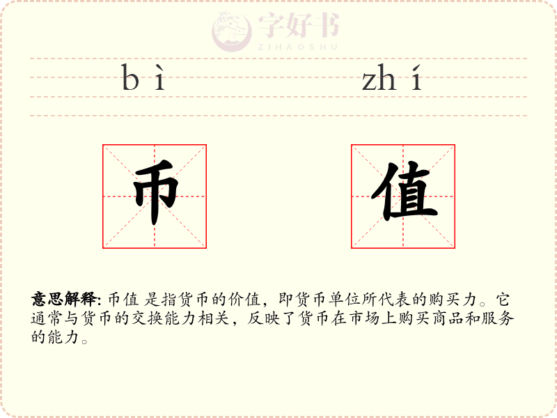 币值