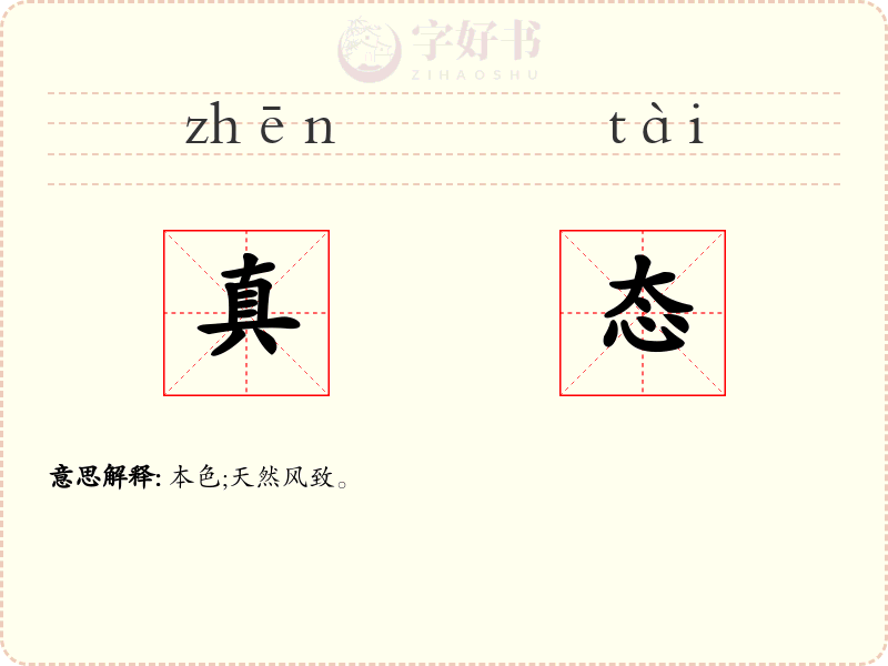 真态
