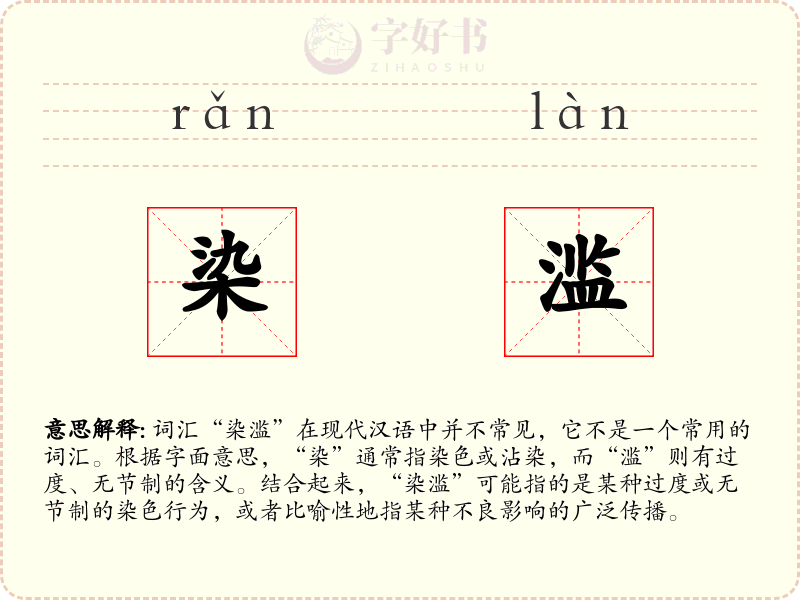染滥