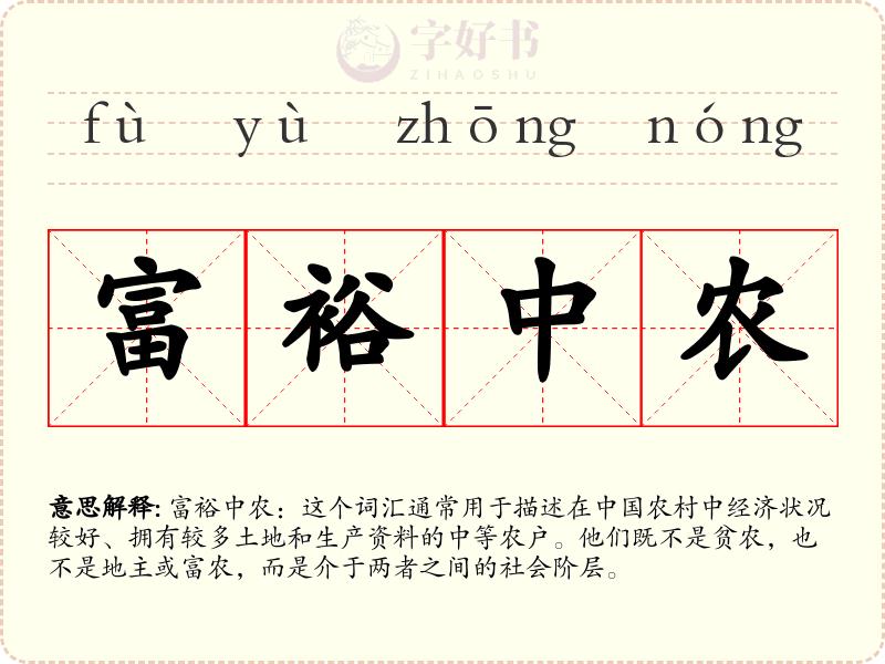 富裕中农