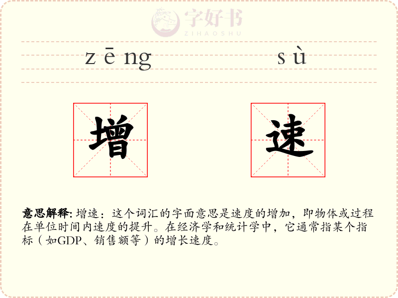 增速
