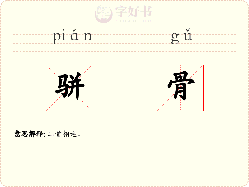 骈骨