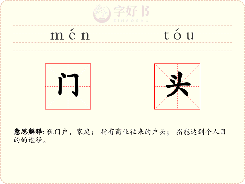 门头