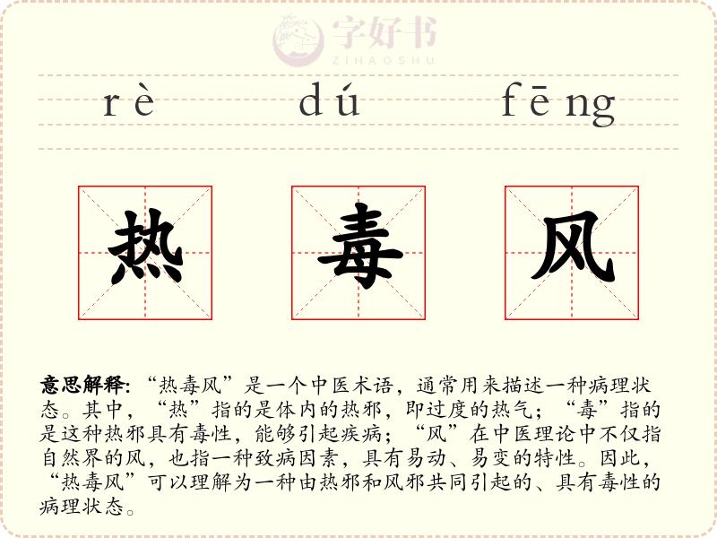 热毒风