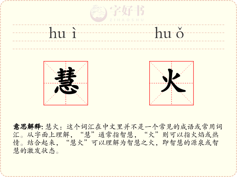 慧火