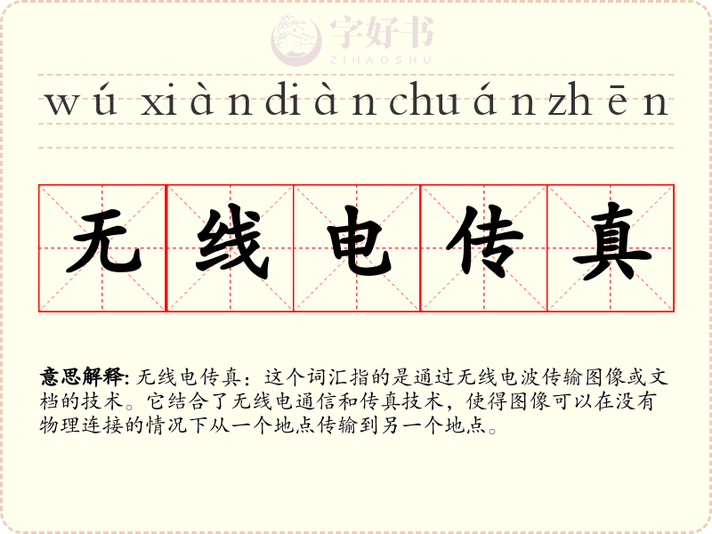 无线电传真