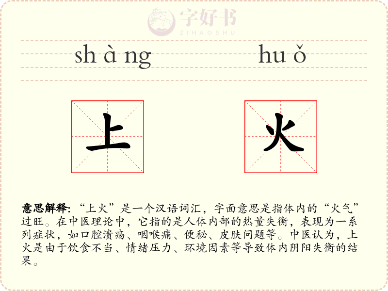 上火