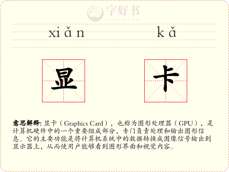 显卡