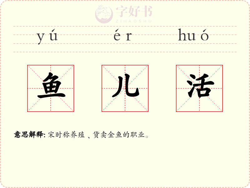鱼儿活